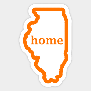 Illinois Home Sticker